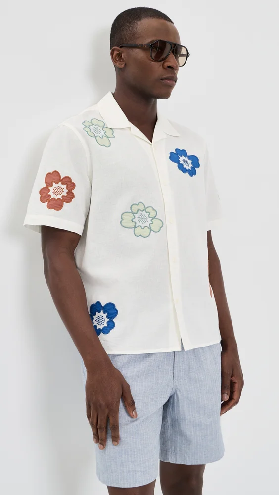 Didcot Applique Floral Shirt