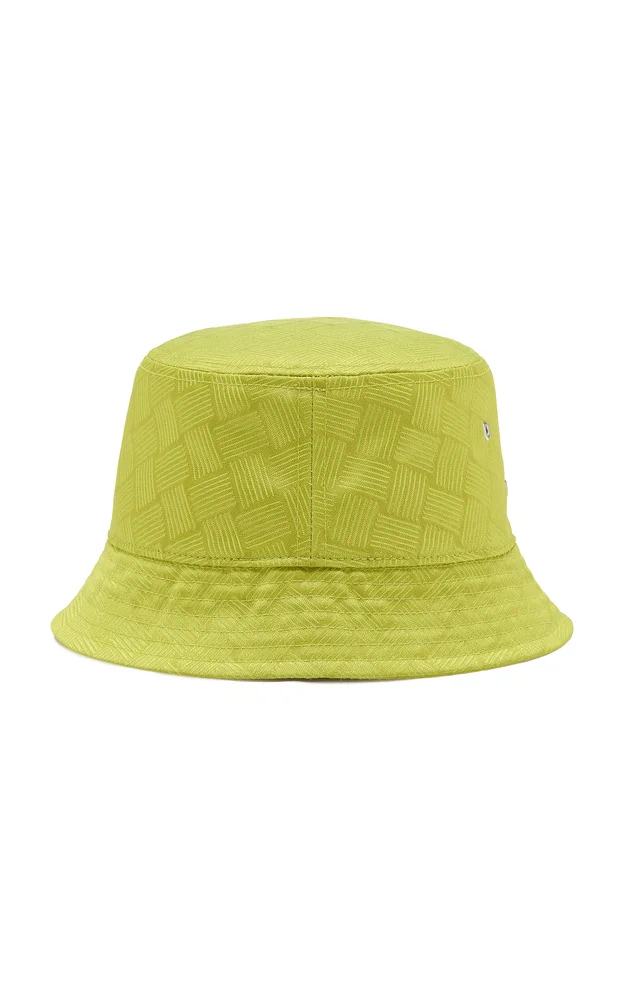 Intrecciato Nylon Bucket Hat
