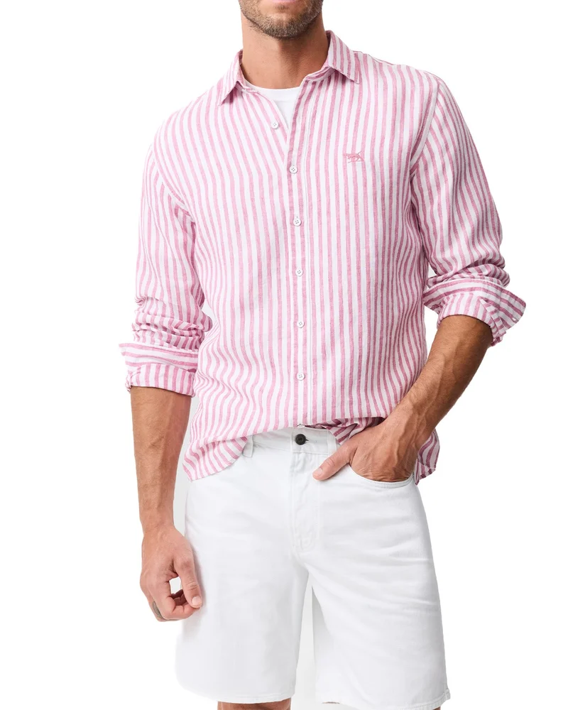 Seadown Linen Striped Shirt