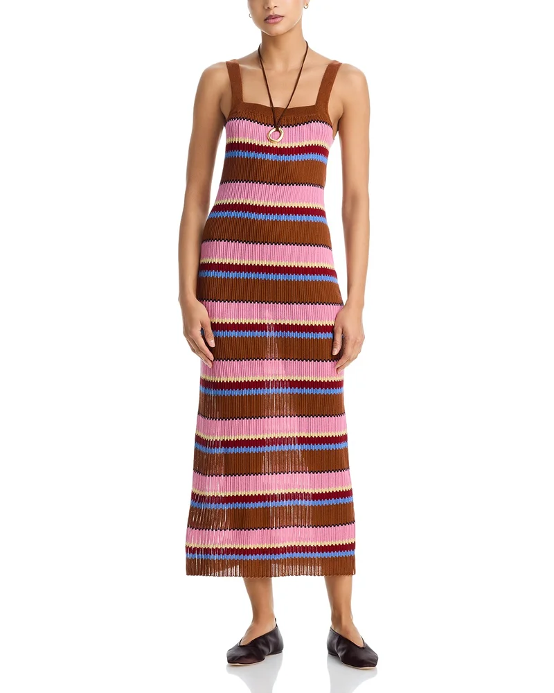 Popcorn Polo Dress - Mist