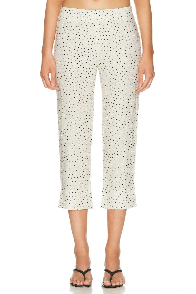 Linen Capri Pant