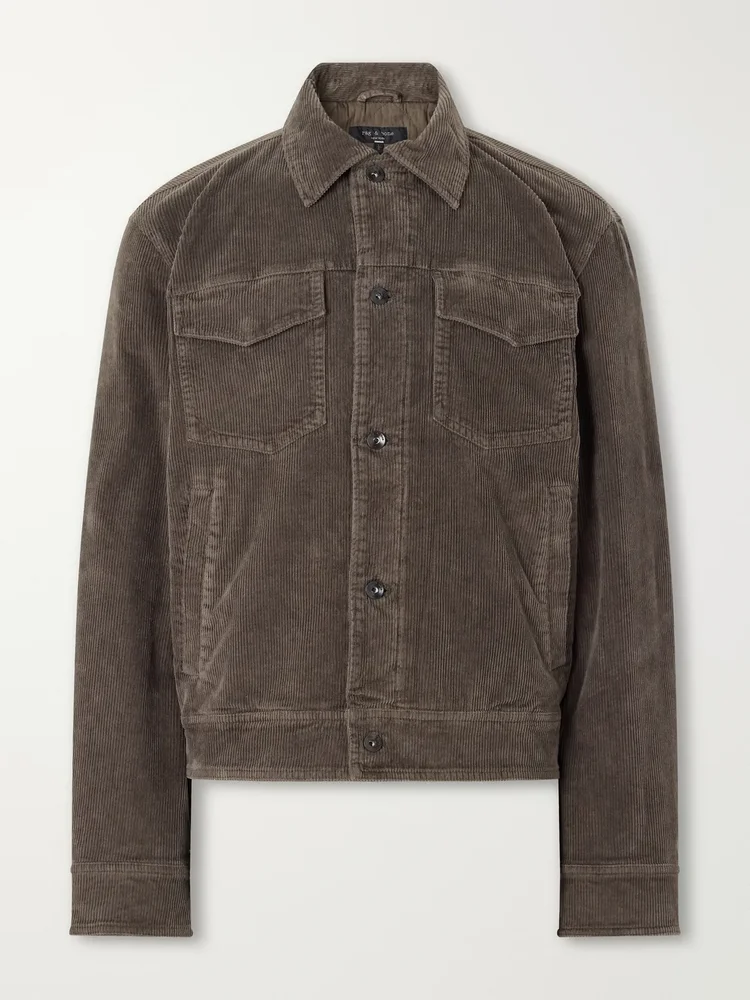 Stretch-Cotton Corduroy Jacket