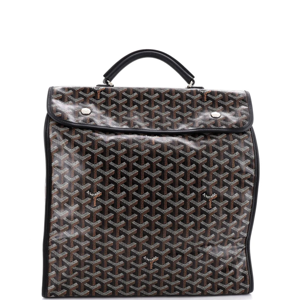 Pre-Owned Saint Leger Briefcase Backpack Black