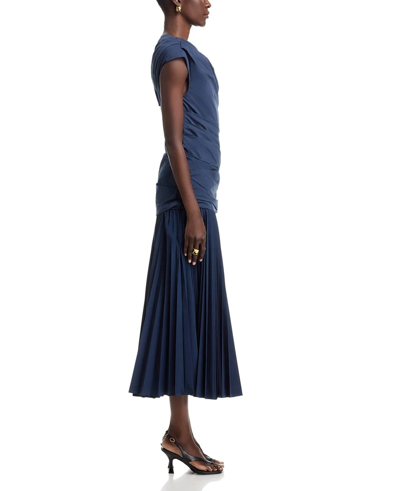 SIMKHAI Ammalie Off-the-Shoulder Dress