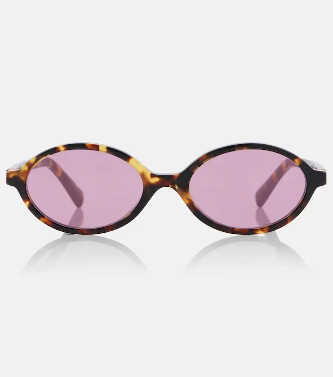 Miu Regard round sunglasses