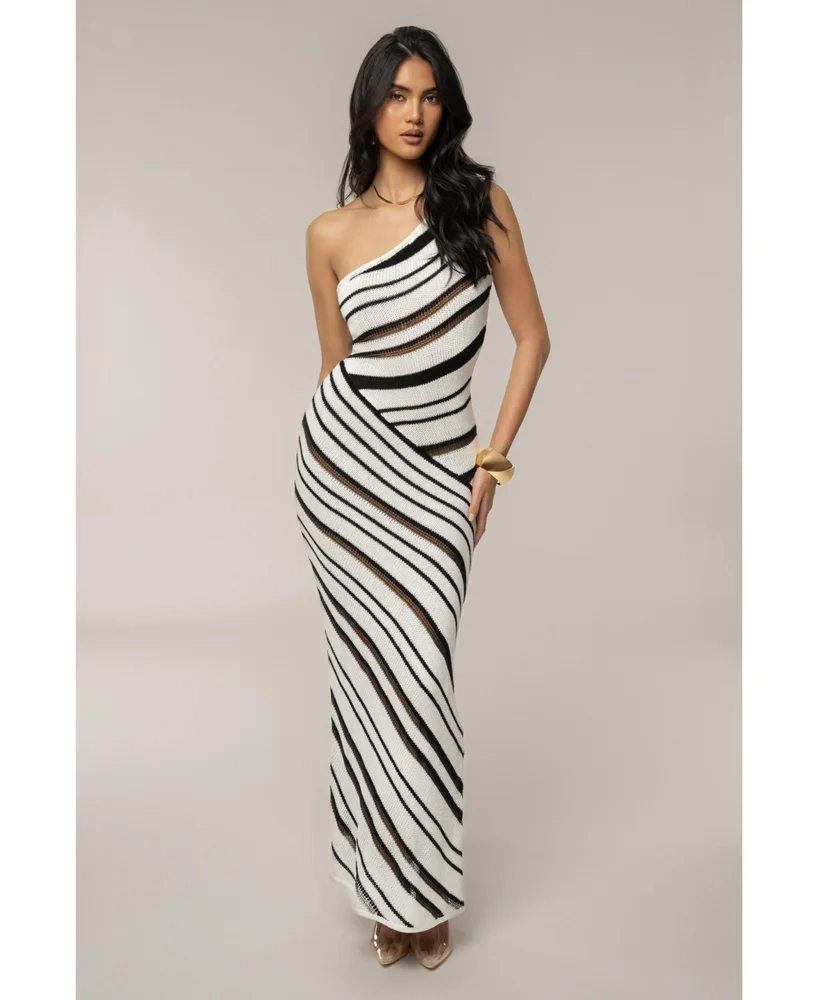 Sanibel Ruched Maxi Knit Dress