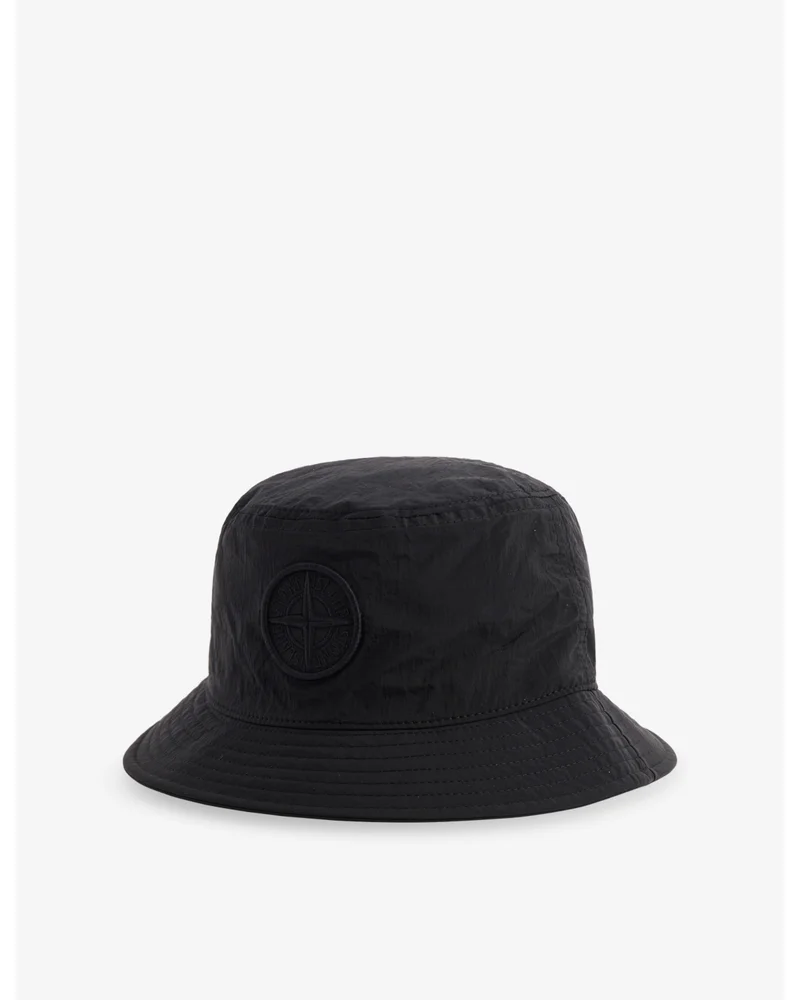 Compass Brand-Embroidery Woven Bucket Hat