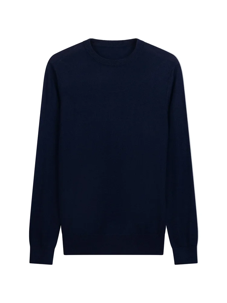 Cashmere Silk C-Neck Sweater