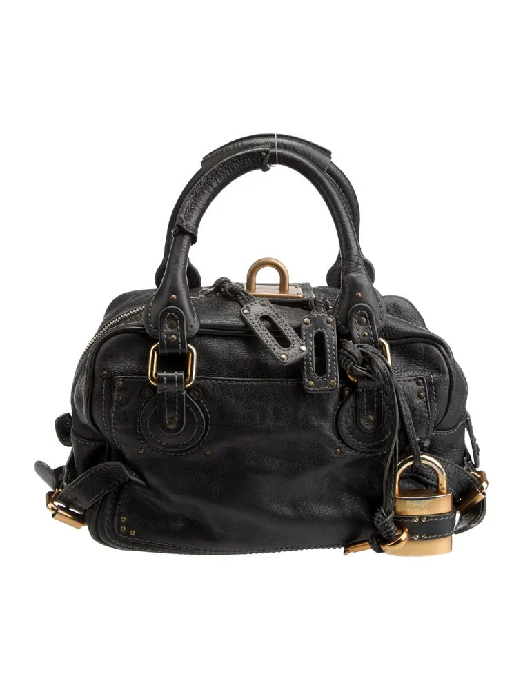 Pre-Owned Leather Paddington, Grey