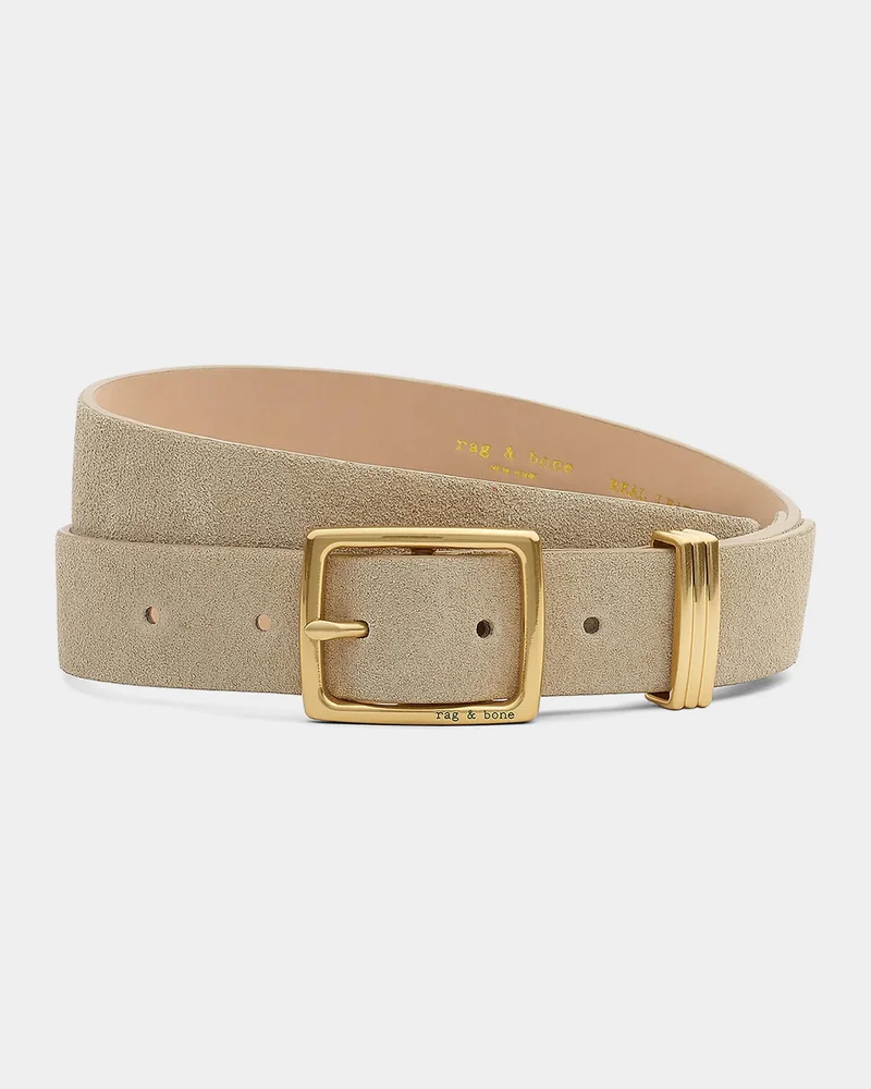X Boyfriend Suede Belt