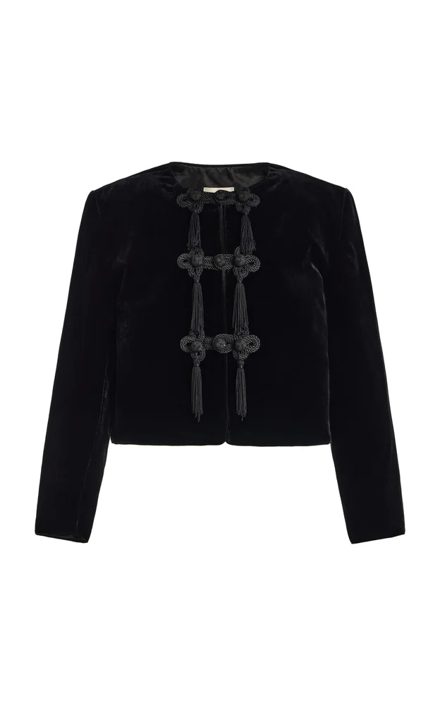 Loulou Velvet Jacket