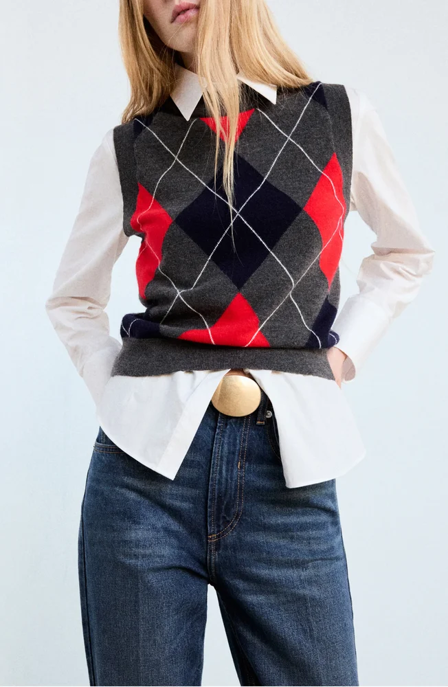 Argyle Sweater Vest