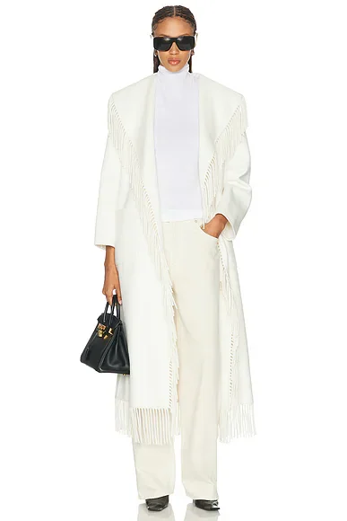 Carrie Fringe Robe Coat
