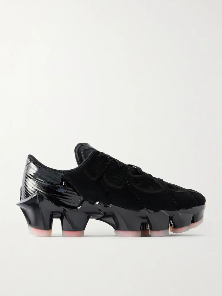 Mirage mesh and rubber sneakers