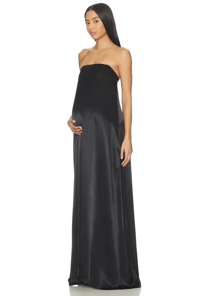 Brushed Satin Gown