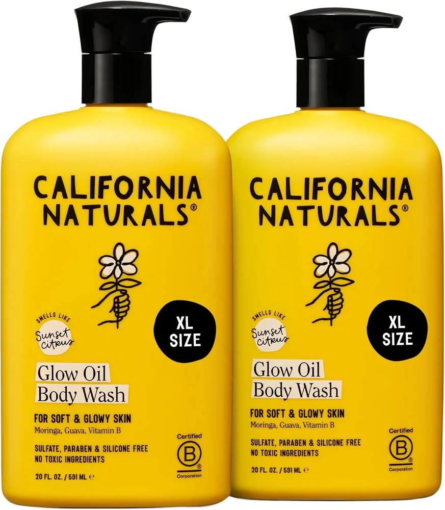 Glow Body Wash 2-Pack in Sunset Citrus