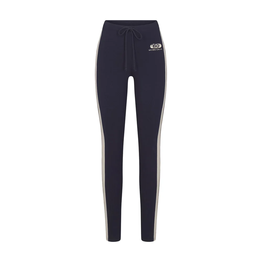 OUTDOOR HIGH-WAISTED LEGGING | NAVY ECRU CONTRAST