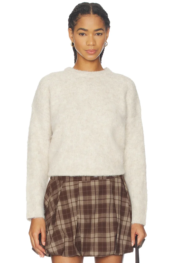 Esprit Women's Logo Fleece Crewneck