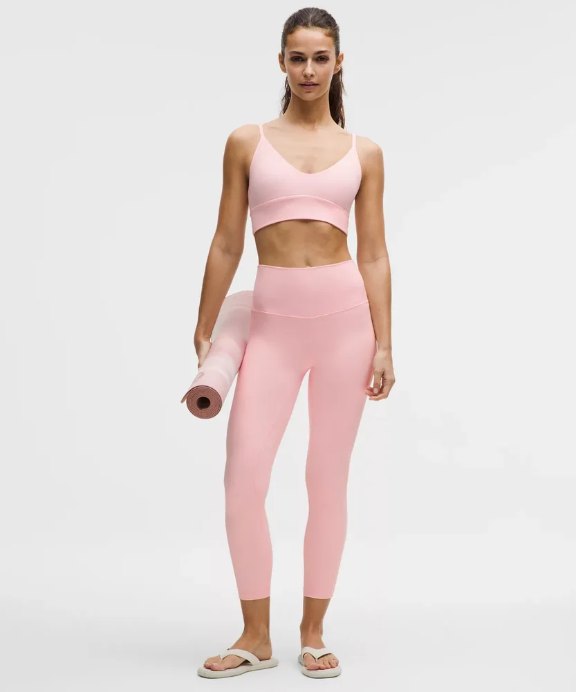 Align High-Rise Pant 25" in Pink Pearl