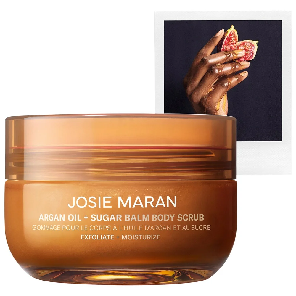 Bohemian Fig Argan Oil + Sugar Balm Refillable Exfoliating Body Scrub Jar