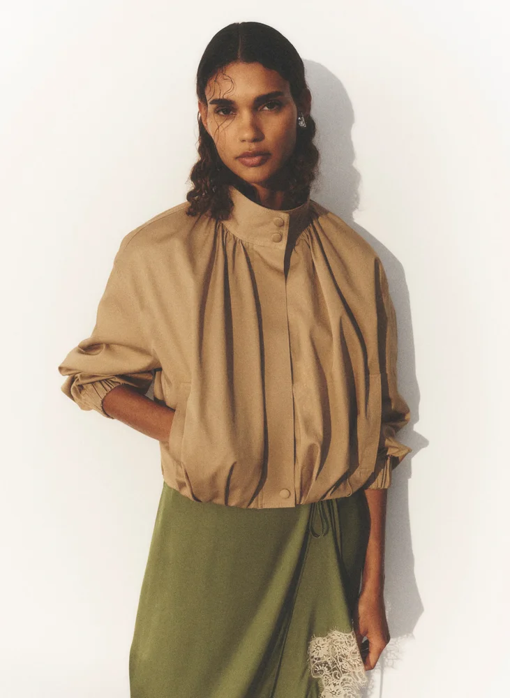 Amélie Cotton Twill Jacket