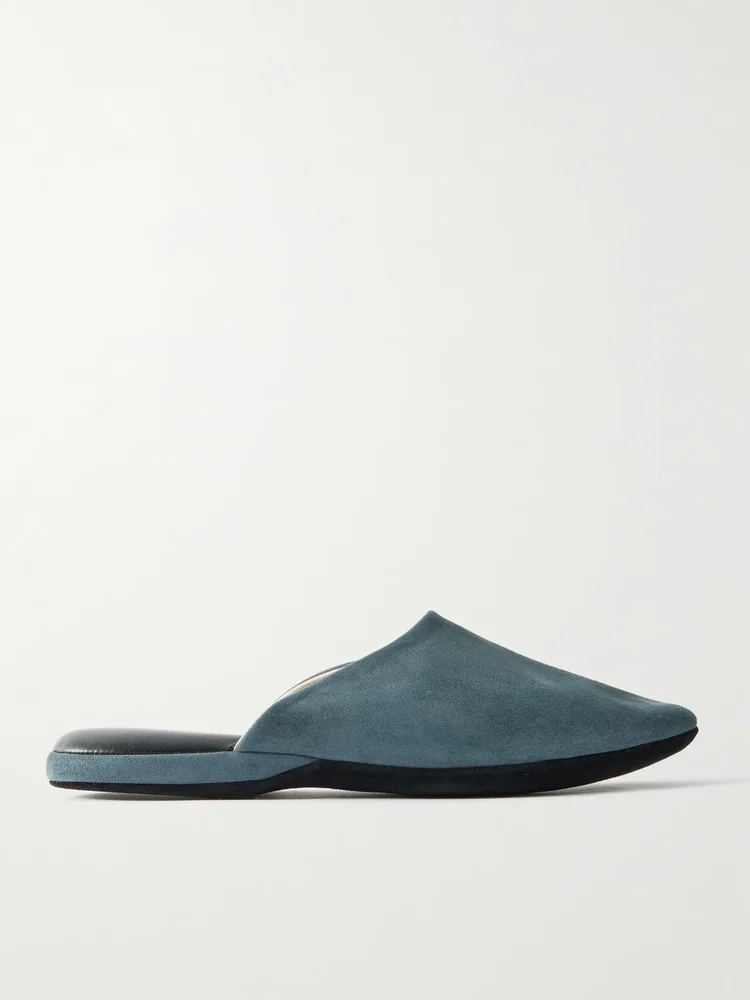 Suede Slippers