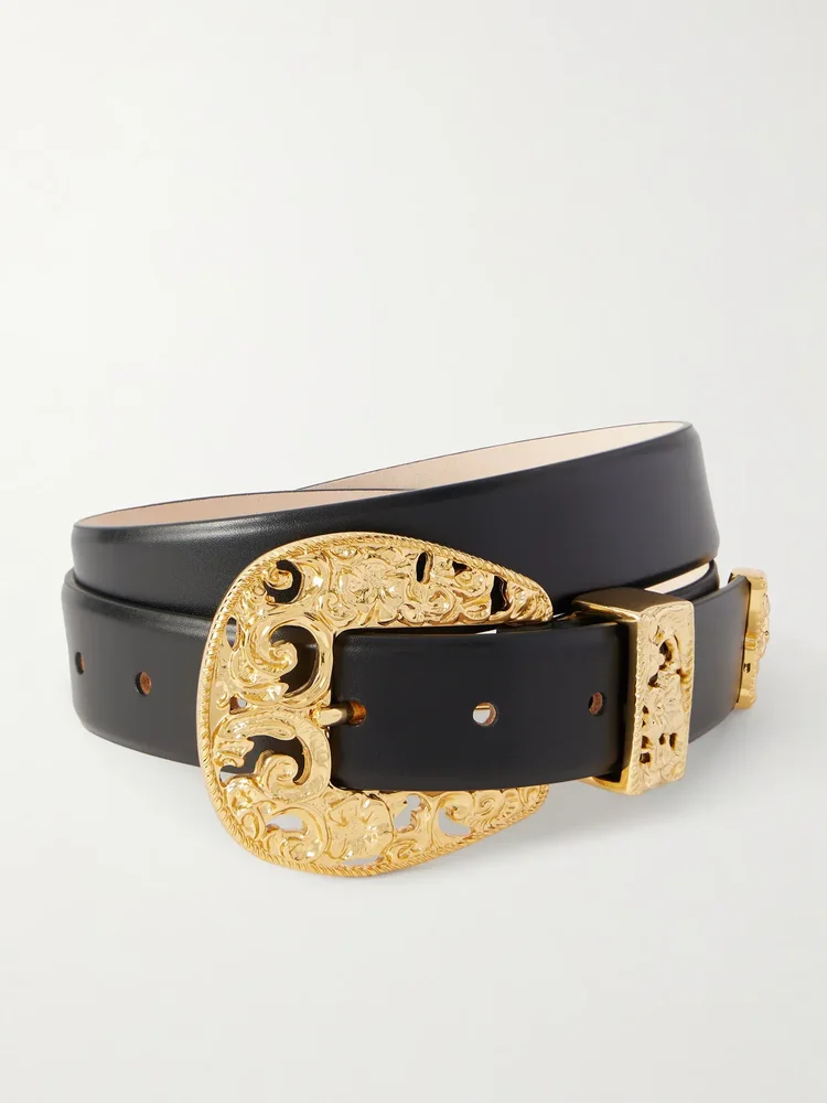 leather waist belt