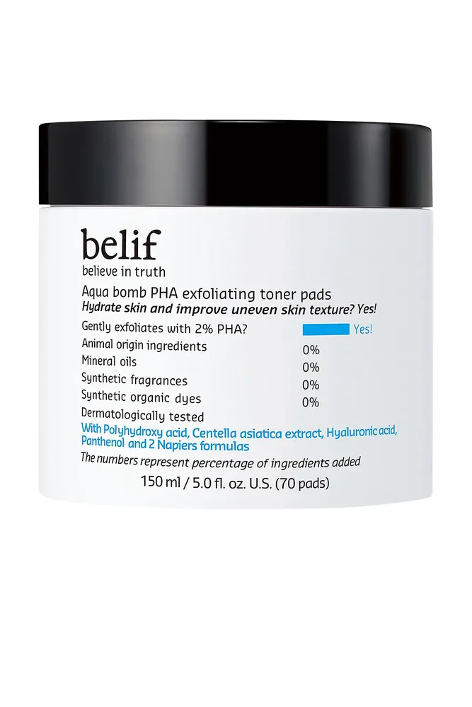Aqua Bomb Exfoliating Toner Pads