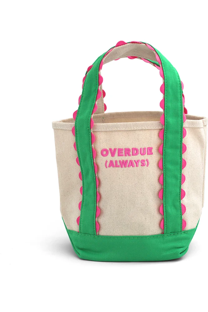 Book Theme Mini Boat Tote