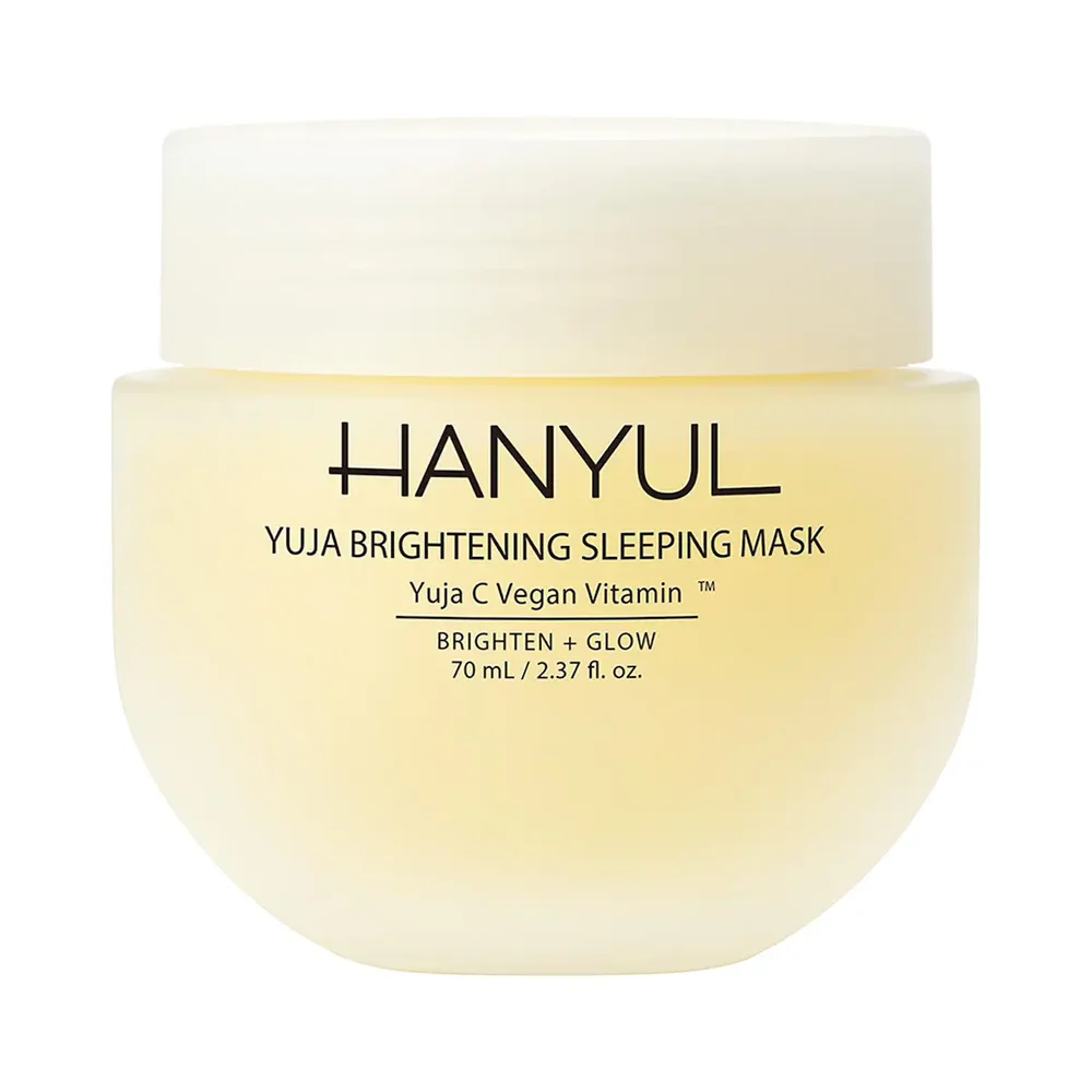 Korean Yuja Brightening Sleeping Mask & Moisturizer