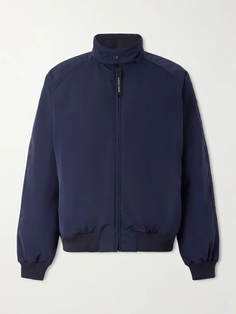 Legacy Organic Cotton-Blend Down Bomber Jacket
