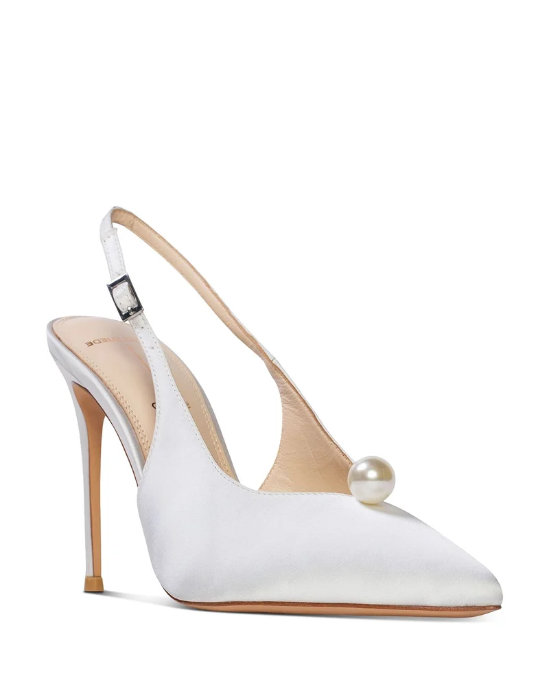 Embellished Pointed Pumps