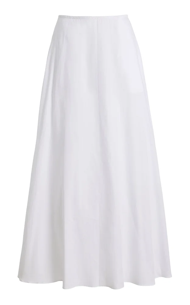 Yoko Cotton Maxi Skirt