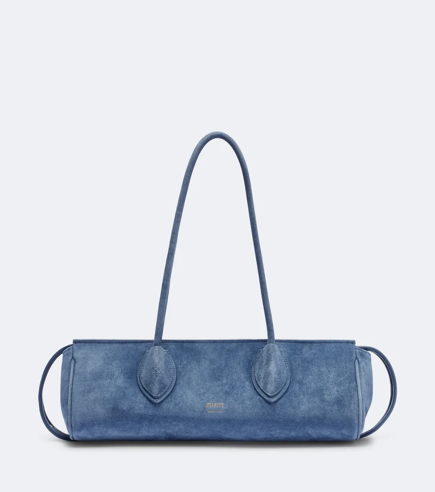 Donna Medium suede shoulder bag