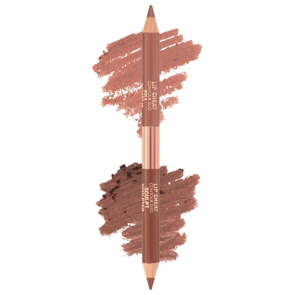 Super Nudes Lip Cheat Contour Duo Lip Liner in Medium