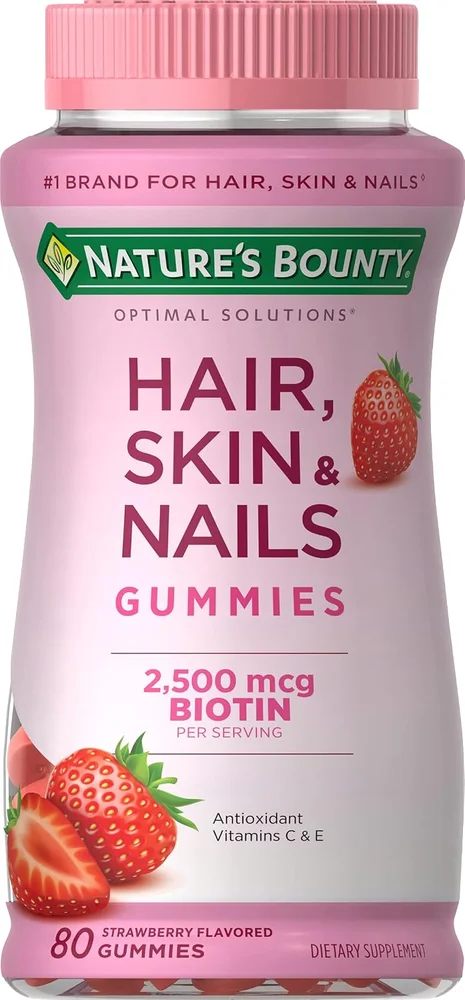 Optimal Solutions Hair, Skin & Nails Gummies