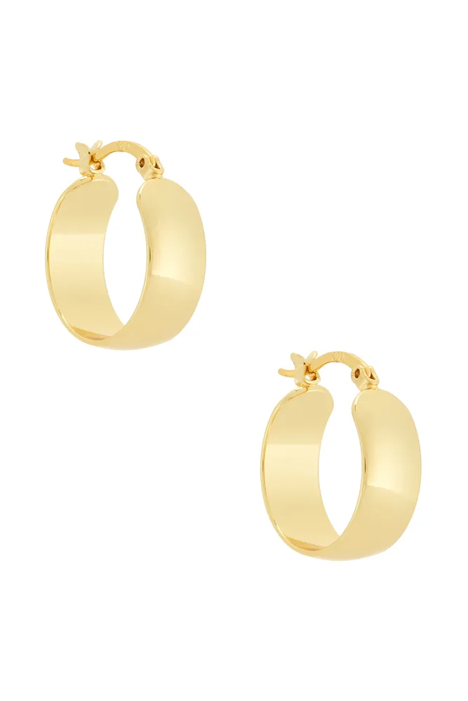 Chenille Hoop Earrings