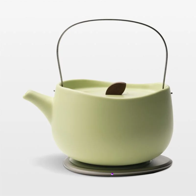 Leiph Verde Green Heated Tea Pot