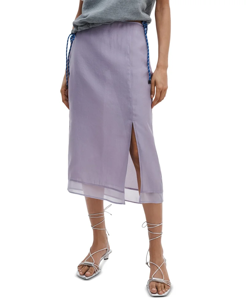 Suki Organza Midi Skirt