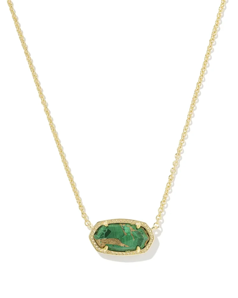 Elisa Gold Pendant Necklace