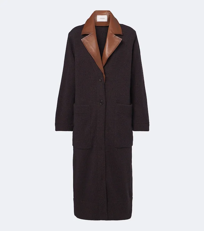 It's A Match wool and cashmere coat
