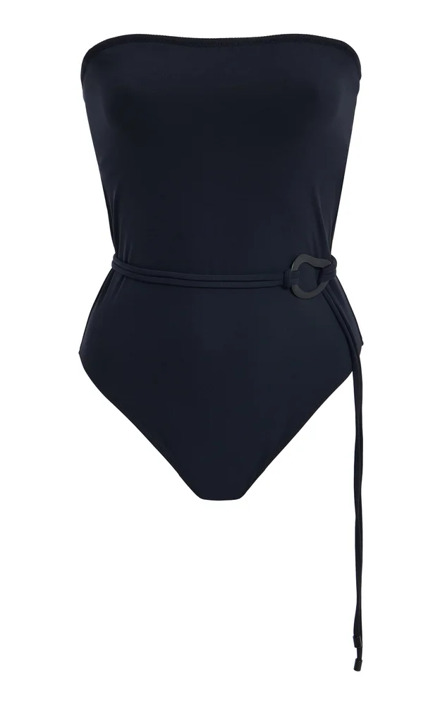 Orb Strapless One-Piece Swimsuit