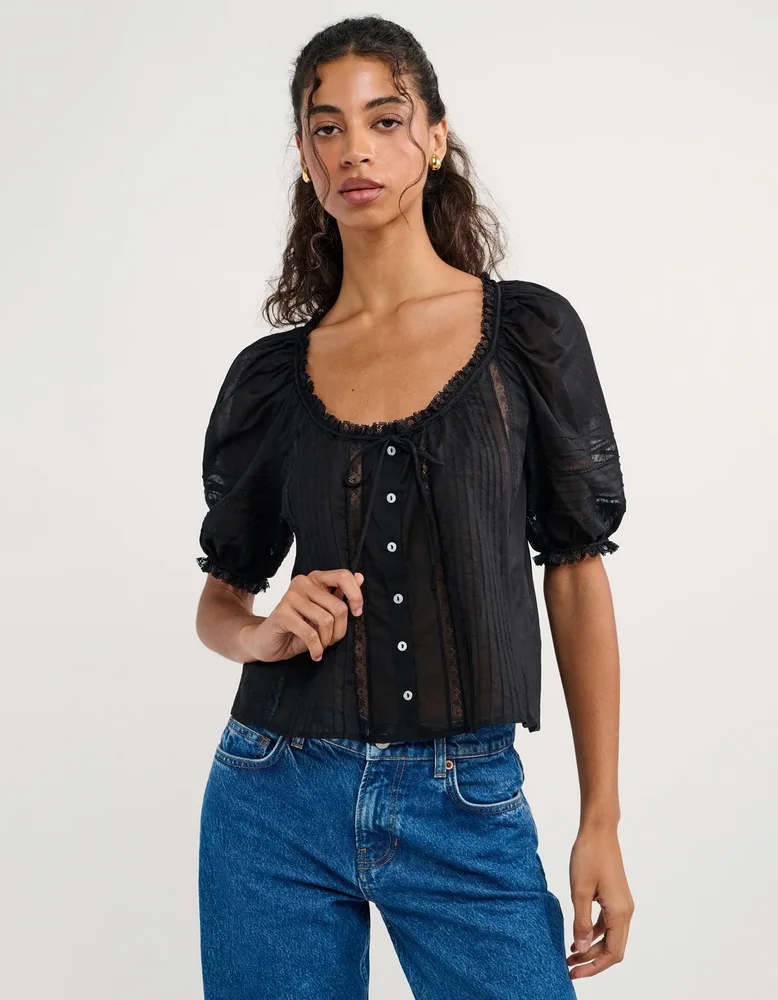 Prairie Top | Black