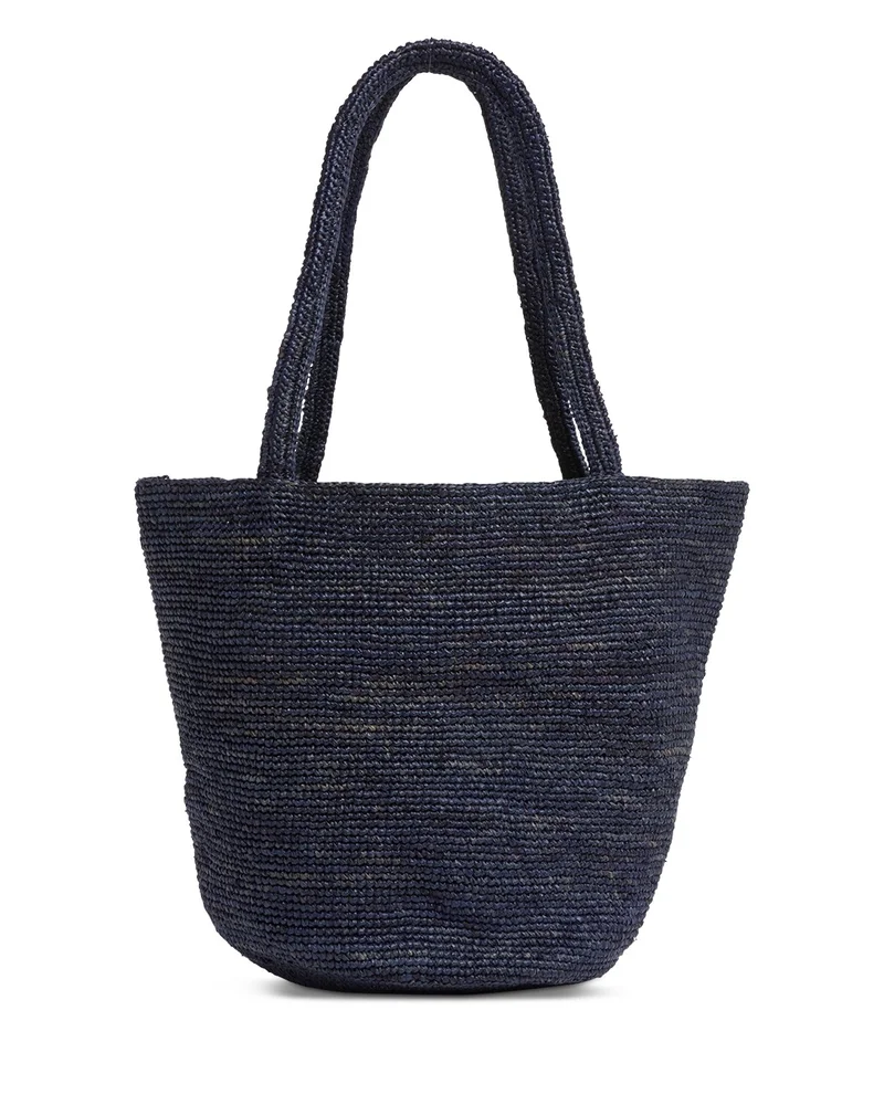 Hollis Raffia Top Handle Bag