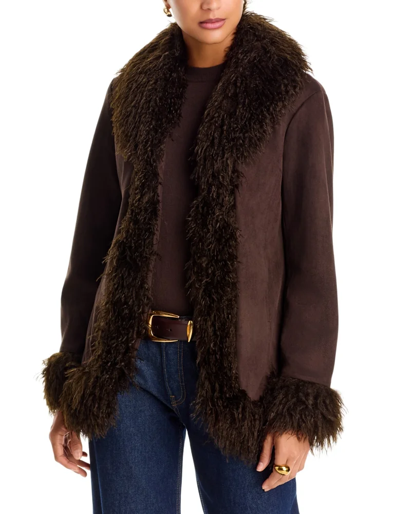 Natalia Faux Shearling Coat