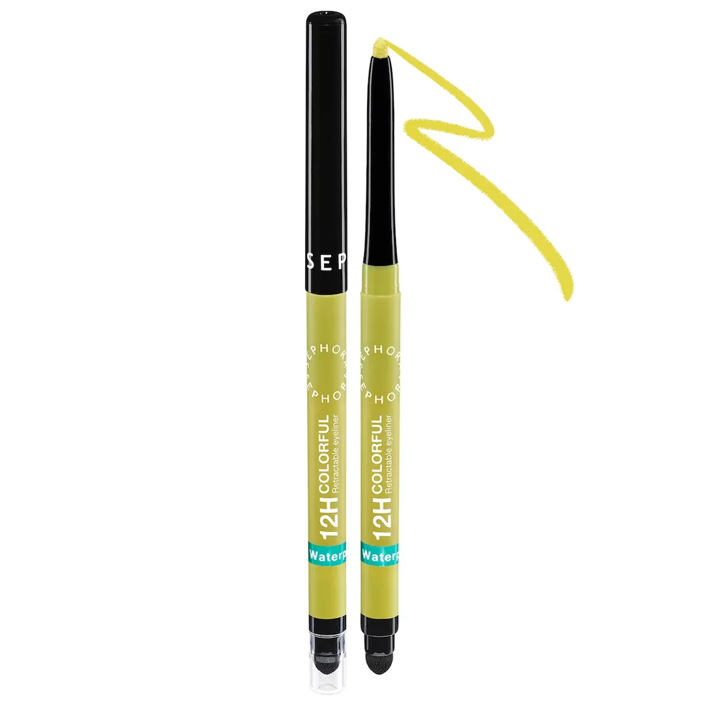 12HR Colorful Waterproof Retractable Eyeliner