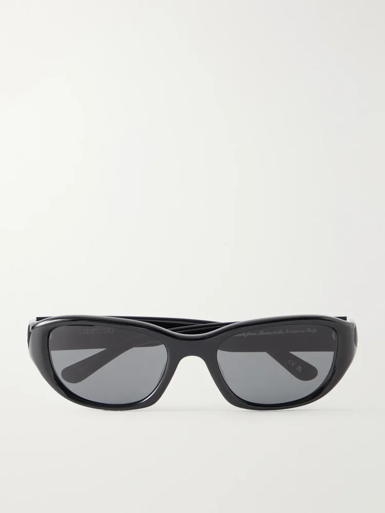 Matteo D-frame acetate sunglasses