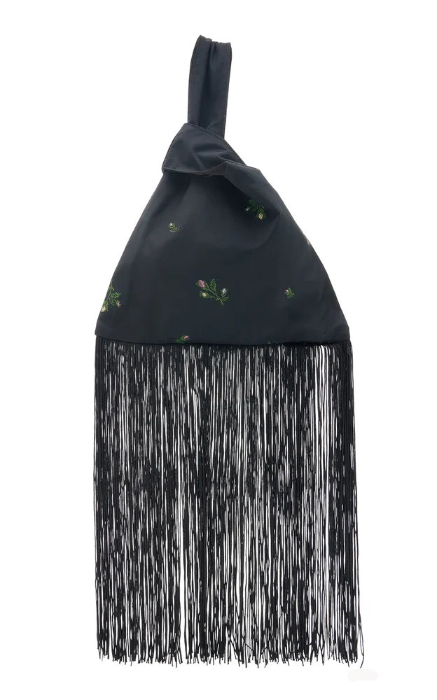 The Minuit Taffeta Knot Bag