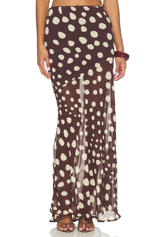 Doloris Low Waist Maxi Skirt