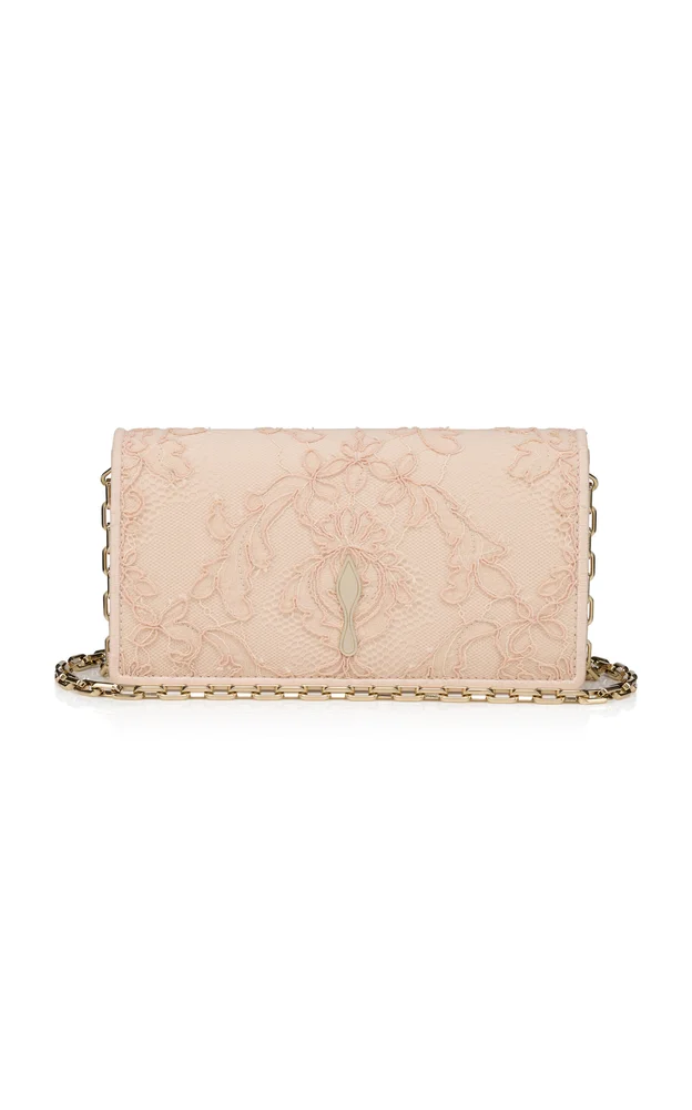 Bettina Satin Lace Clutch